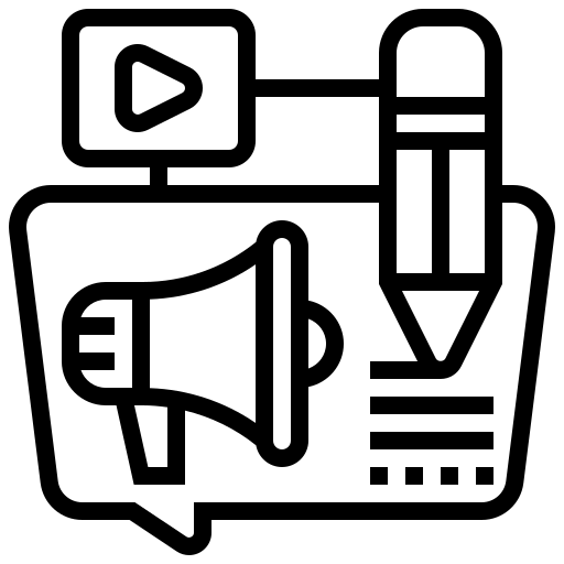    content marketing icon by pictel technology